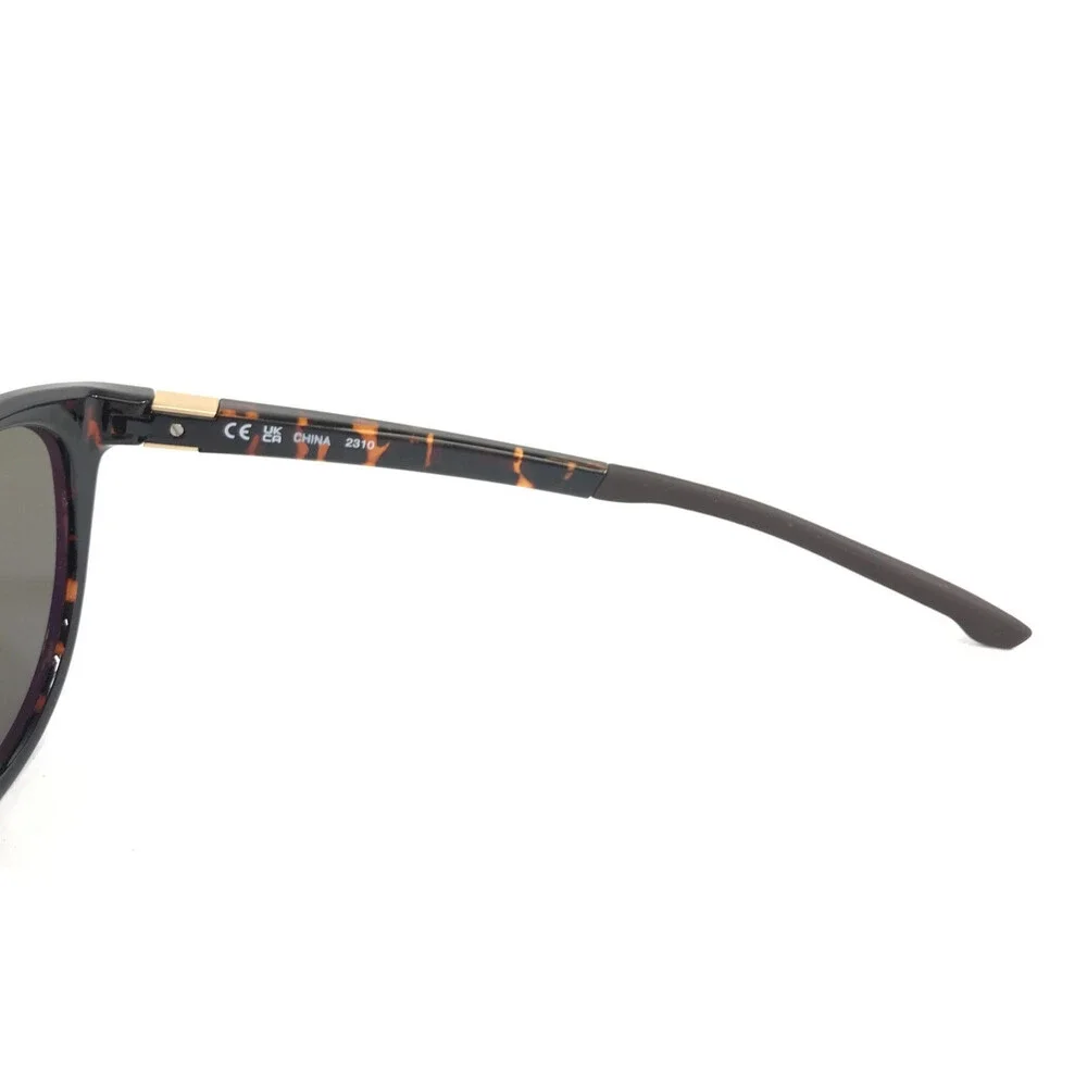 Nike Sunglasses City Hero EV24006 298 Tortoise Cat Eye Frames with Green Lenses